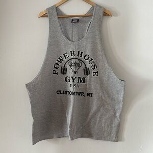 Vintage Power House Gym Tank Top / XXL / 90s / New / Made In USA